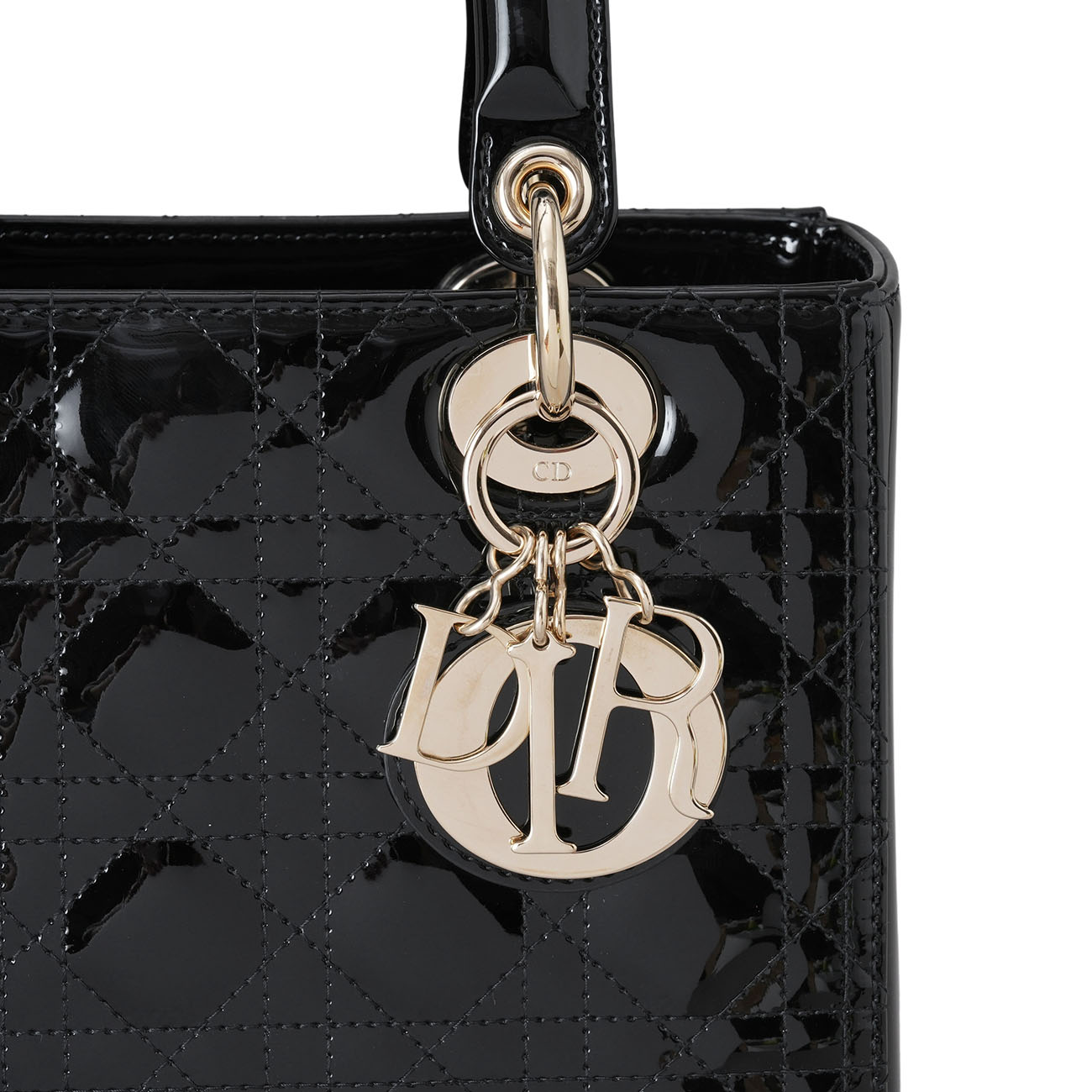 CHRISTIAN DIOR(USED)디올 페이던트 레이디디올 미듐